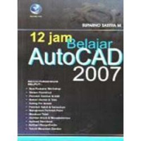 Image of 12 Jam Belajar AutoCAD 2007