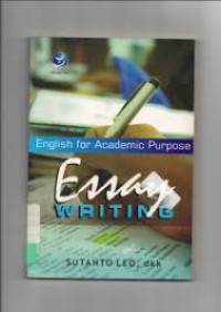 Image of English For Academic Purpose Essay Writing