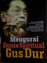 Image of Mengurai Dunia Spiritual Gus Dur