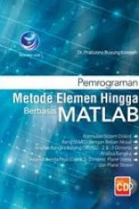 Image of Pemrograman Metode Elemen Hingga Berbasis MATLAB