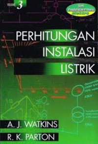 Image of Perhitungan Instalasi Listrik Volume 3