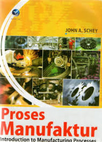 Image of Proses manufaktur Introduction to Manufacturing Processes